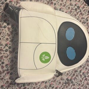 Loungefly White and Black Backpack